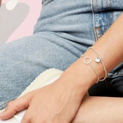 Estella Bartlett Best Sellers Louise CZ Circle Bracelet