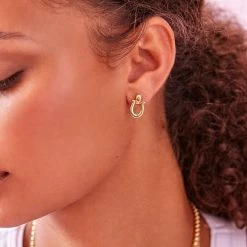 Estella Bartlett Sale Horseshoe Hinge Earrings