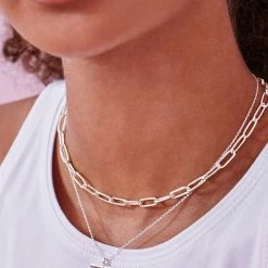 Estella Bartlett Paperclip Link Chain Necklace Best Sellers