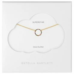 Estella Bartlett Best Sellers Rainbow Circle Necklace 20 Estella Bartlett Best Sellers Rainbow Circle Necklace