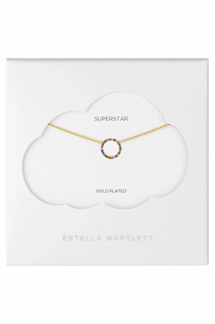 Estella Bartlett Best Sellers Rainbow Circle Necklace 10 Estella Bartlett Best Sellers Rainbow Circle Necklace
