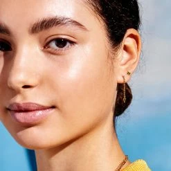 Estella Bartlett Chain Drop CZ Spike Earrings Sale