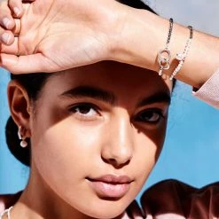 Estella Bartlett Jewellery Baroque Pearl Charm Sienna Bracelet