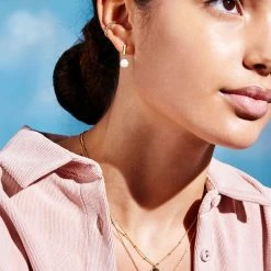 Estella Bartlett Pearl And Coral Pendant Necklace