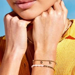 Estella Bartlett Multi CZ Droplets Louise Bracelet