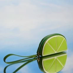 Estella Bartlett Lime Slice Applique Purse