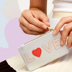 Estella Bartlett Love Applique Card Purse Bags And Accessories