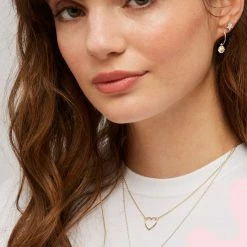 Estella Bartlett Open Heart Necklace Jewellery