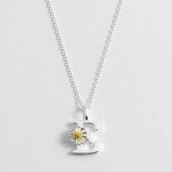 Estella Bartlett New In Wildflower Initial Pendant