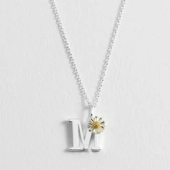 Estella Bartlett Wildflower Initial Pendant New In 7 Estella Bartlett Wildflower Initial Pendant New In