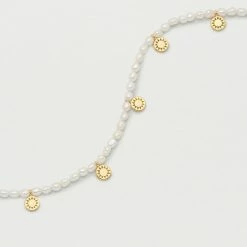 Estella Bartlett Gemstone Charm Anklet