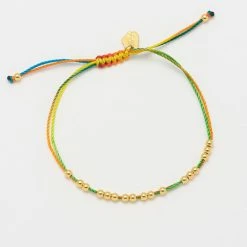 Estella Bartlett Rainbow Cord Bracelet New In