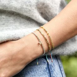 Estella Bartlett Rainbow Cord Bracelet New In