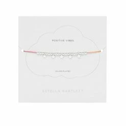 Estella Bartlett New In Pastel Cord Star Bracelet