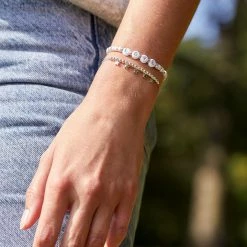 Estella Bartlett New In Pastel Cord Star Bracelet