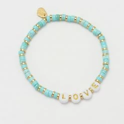 Estella Bartlett Gemstone Love Bracelet New In