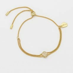 Estella Bartlett New In Pave Cushion Bracelet