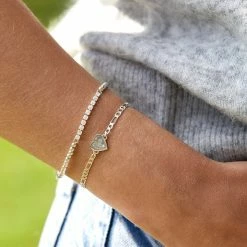 Estella Bartlett CZ Tennis Bracelet New In