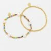 Estella Bartlett Rainbow Pearl Bracelet Set