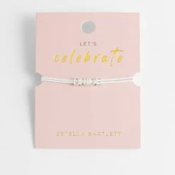 Estella Bartlett New In Bride Slider Bead Bracelet