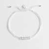 Estella Bartlett New In Bride Slider Bead Bracelet
