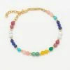 Estella Bartlett Gemstone Beaded Bracelet