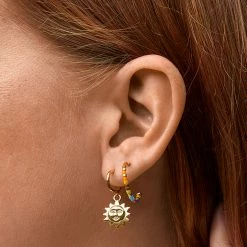 Estella Bartlett New In Sun Charm Drop Earrings