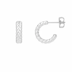 Estella Bartlett Woven Hoops