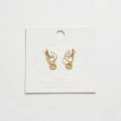 Estella Bartlett Minimal Daisy Drop Earrings 7 Estella Bartlett Minimal Daisy Drop Earrings