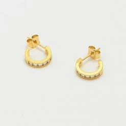 Estella Bartlett New In CZ Everyday Hoops