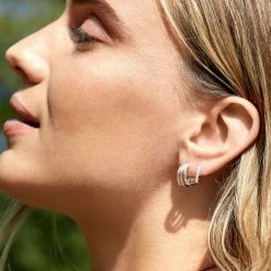 Estella Bartlett Triplet Hoops New In