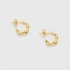 Estella Bartlett Wave Hoops