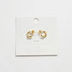 Estella Bartlett Wave Hoops