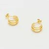 Estella Bartlett Triplet Hoops