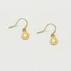 Estella Bartlett Sun Charm Drop Earrings New In