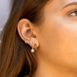 Estella Bartlett Mini Edge Hoops