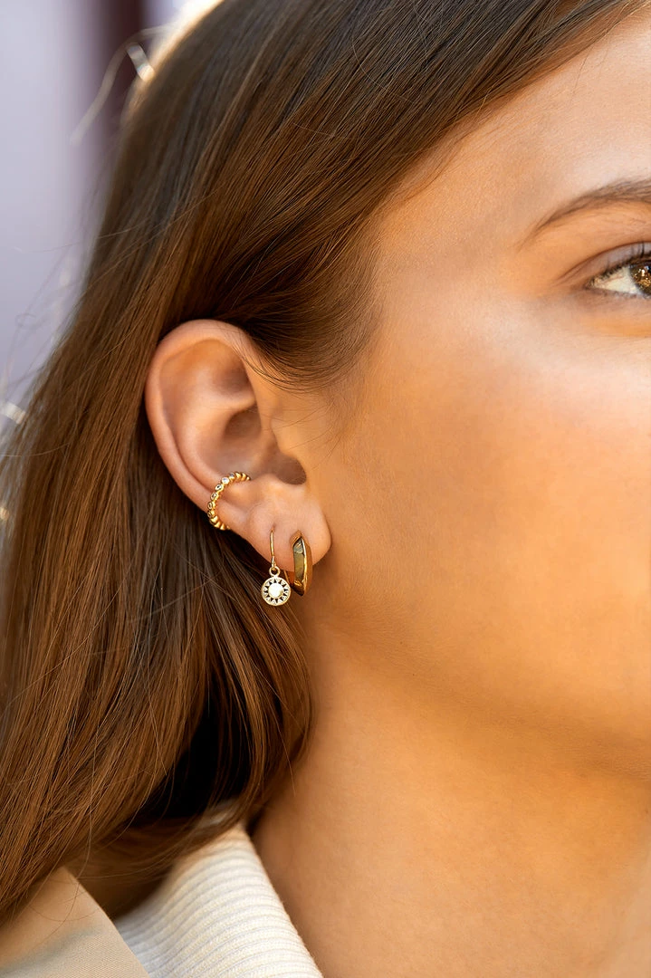 Estella Bartlett Mini Edge Hoops 2 Estella Bartlett Mini Edge Hoops