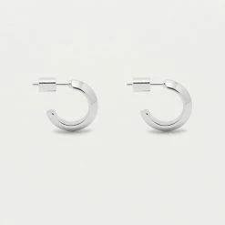 Estella Bartlett Mini Edge Hoops New In