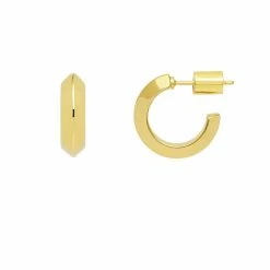 Estella Bartlett Mini Edge Hoops 9 Estella Bartlett Mini Edge Hoops