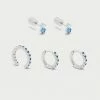Estella Bartlett Trio Earrings Set New In