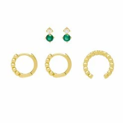 Estella Bartlett Trio Earrings Set New In