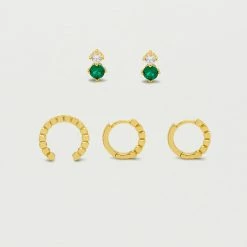 Estella Bartlett Trio Earrings Set New In