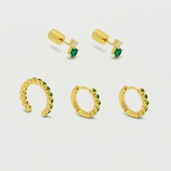Estella Bartlett Trio Earrings Set New In