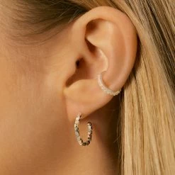 Estella Bartlett Small Coco Hoops New In