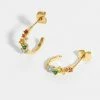 Estella Bartlett Rainbow Constellation Hoops