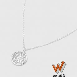 Estella Bartlett Jewellery Just Be You Cutout Disc Pendant Necklace