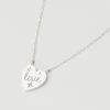 Estella Bartlett Love Engraved Pendant