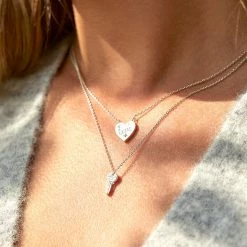 Estella Bartlett Love Engraved Pendant