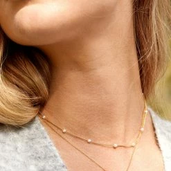 Estella Bartlett Blossom Duo Pendant New In