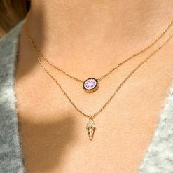 Estella Bartlett Pave Ice Cream Pendant New In